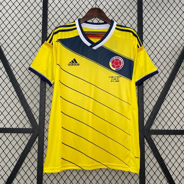 Thailandia Maglia Colombia Home Retro 2014